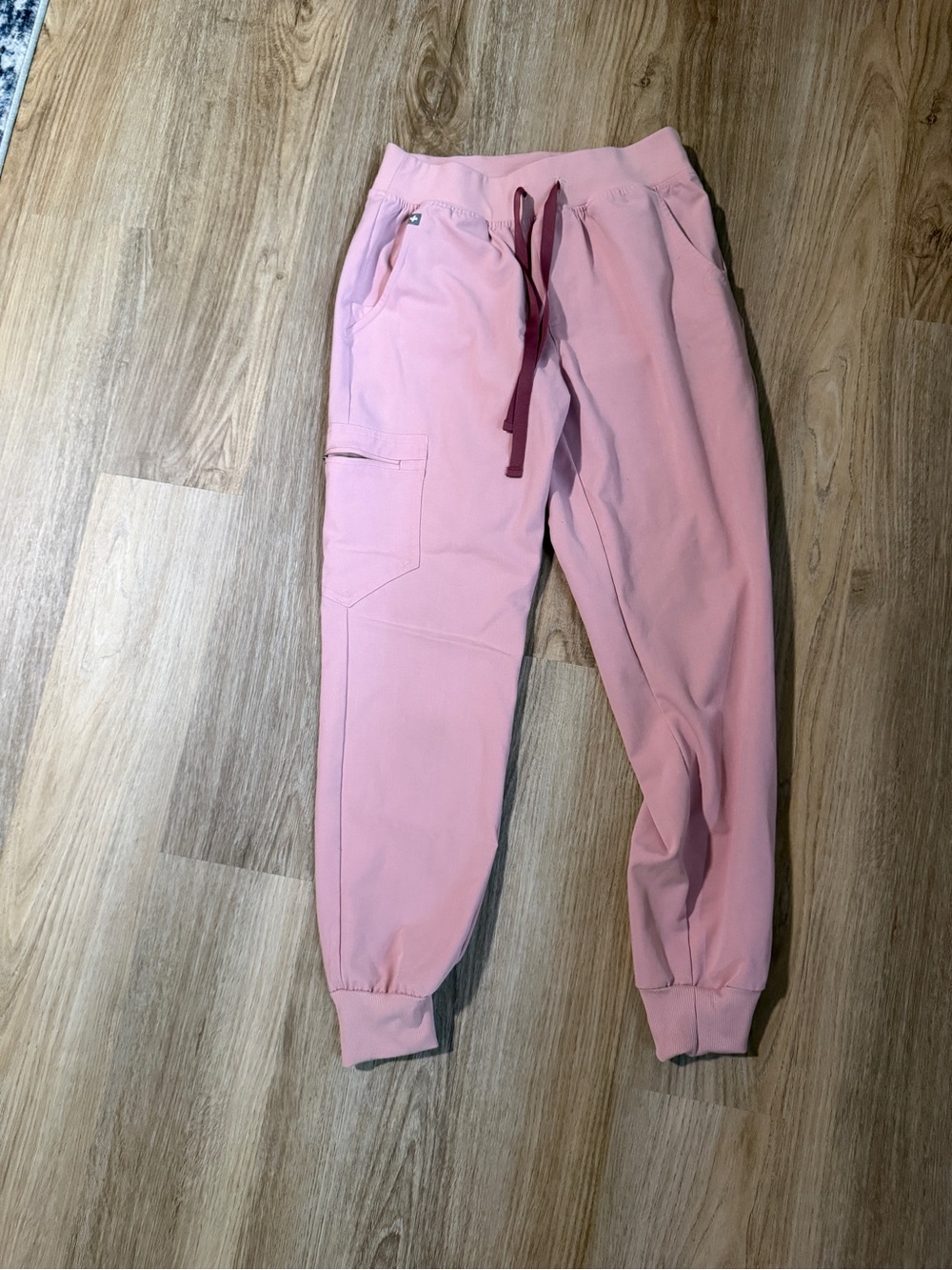 FIGS Blush Pink Zamora Jogger Scrub Pants - XS